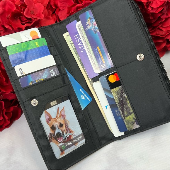 Supernatural 1967 Chevy Impala Charcoal Gray Clutch Wallet - Picture 10 of 16